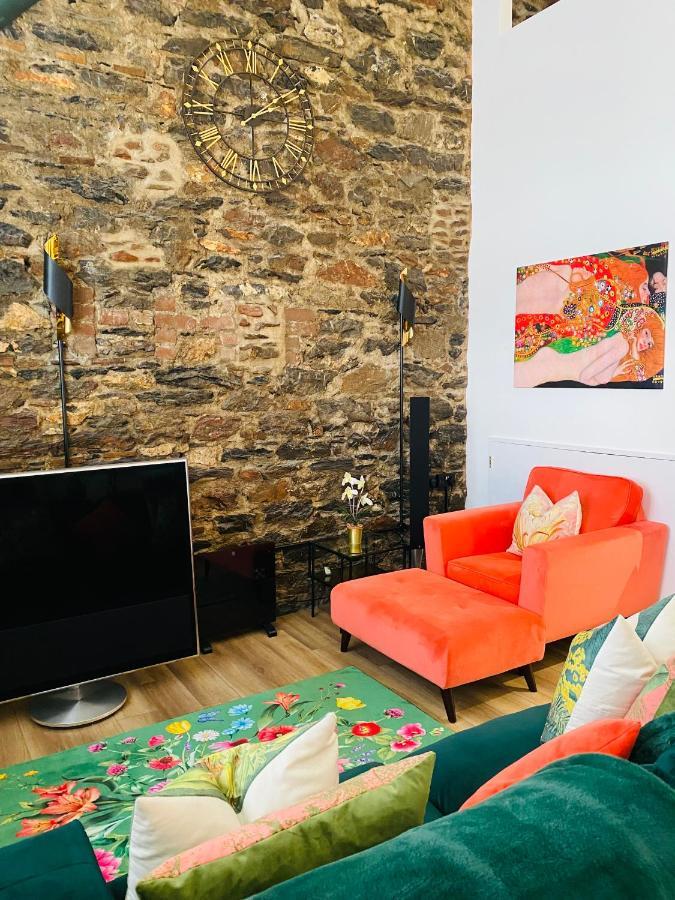 Luxury 1 Bedroom Duplex With Free Parking Plymouth Bagian luar foto