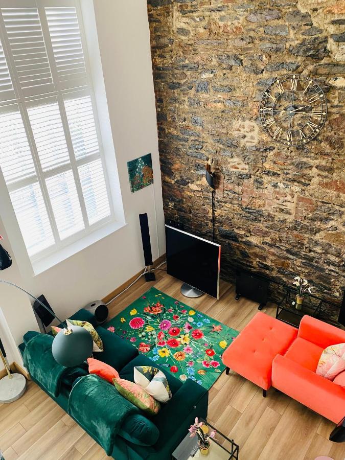 Luxury 1 Bedroom Duplex With Free Parking Plymouth Bagian luar foto